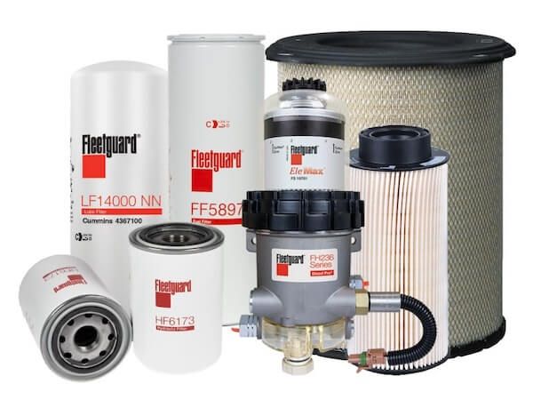Fleetguard lube, fuel, hydraulic and air filters stocked at Mach 6